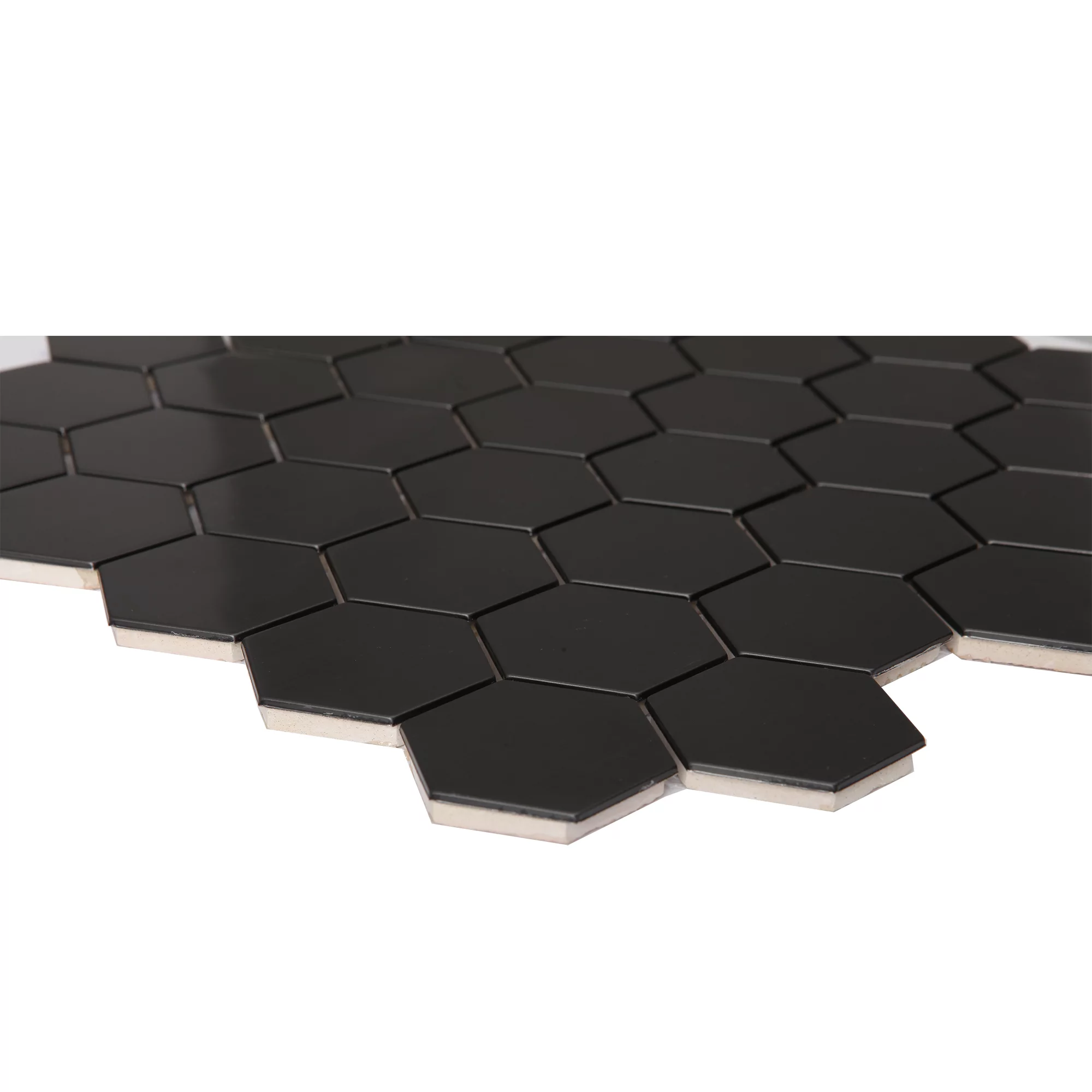 Albena Black Metal Effect Stainless Steel Mosaic Tile Sheet, (L)300mm (W)300mm 5 Albena Black Metal Effect Stainless Steel Mosaic Tile Sheet, (L)300mm (W)300mm - Image 3