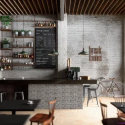 Amaranta Black & White Stone Effect Natural Stone Mosaic Tile Sheet, (L)300mm (W)300mm -Trade point amaranta black white stone effect natural stone mosaic tile sheet l 300mm w 300mm5059340194608 01i