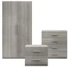 Atomia Freestanding Matt Grey Oak Effect 3 Piece Bedroom Furniture Set 1 Atomia Freestanding Matt Grey Oak Effect 3 Piece Bedroom Furniture Set -Trade point atomia freestanding matt grey oak effect 3 piece bedroom furniture set5059340528632 01c