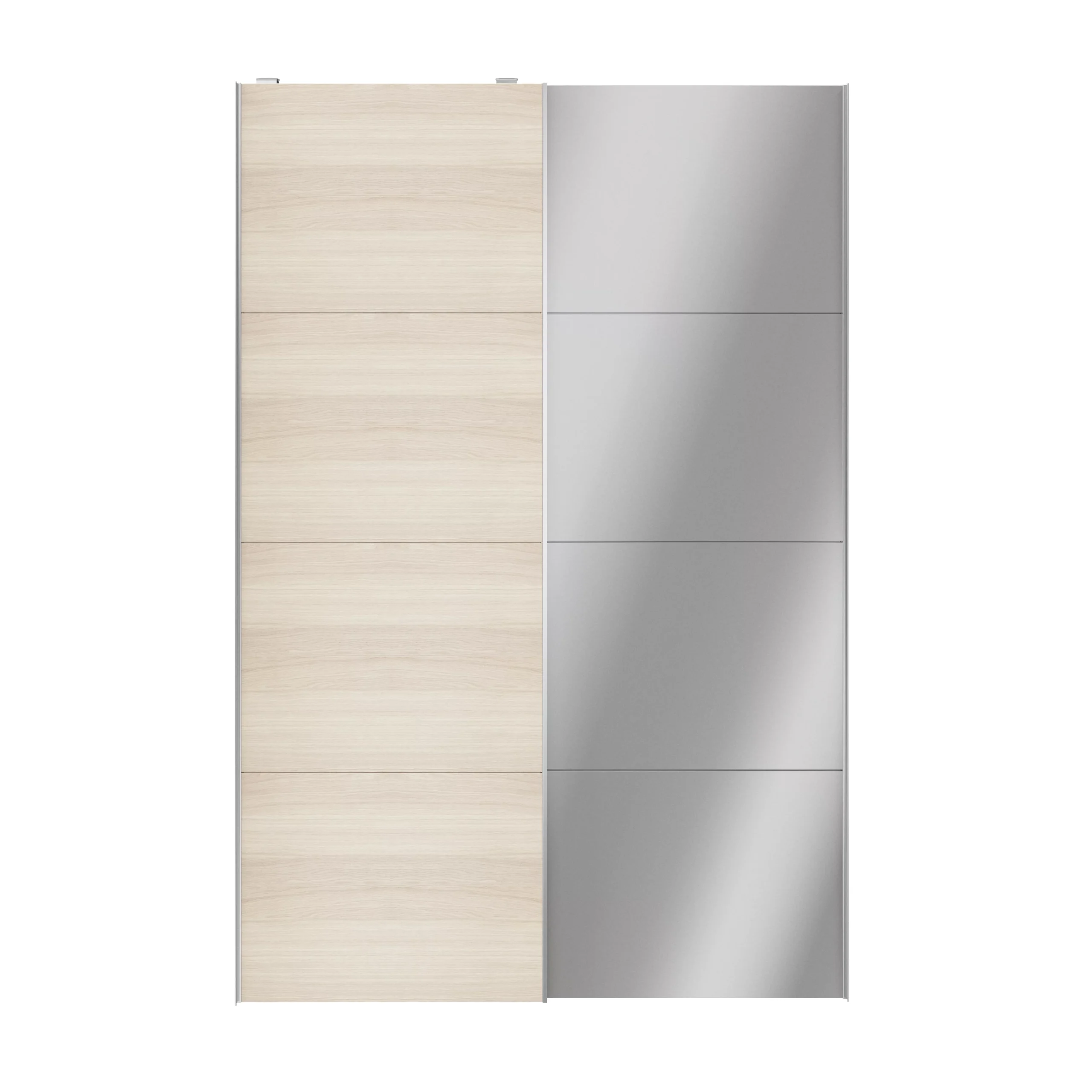Atomia Freestanding Mirrored Oak Effect 2 Door Sliding Wardrobe Door Kit (H)2250mm (W)1500mm 5 Atomia Freestanding Mirrored Oak Effect 2 Door Sliding Wardrobe Door Kit (H)2250mm (W)1500mm - Image 3