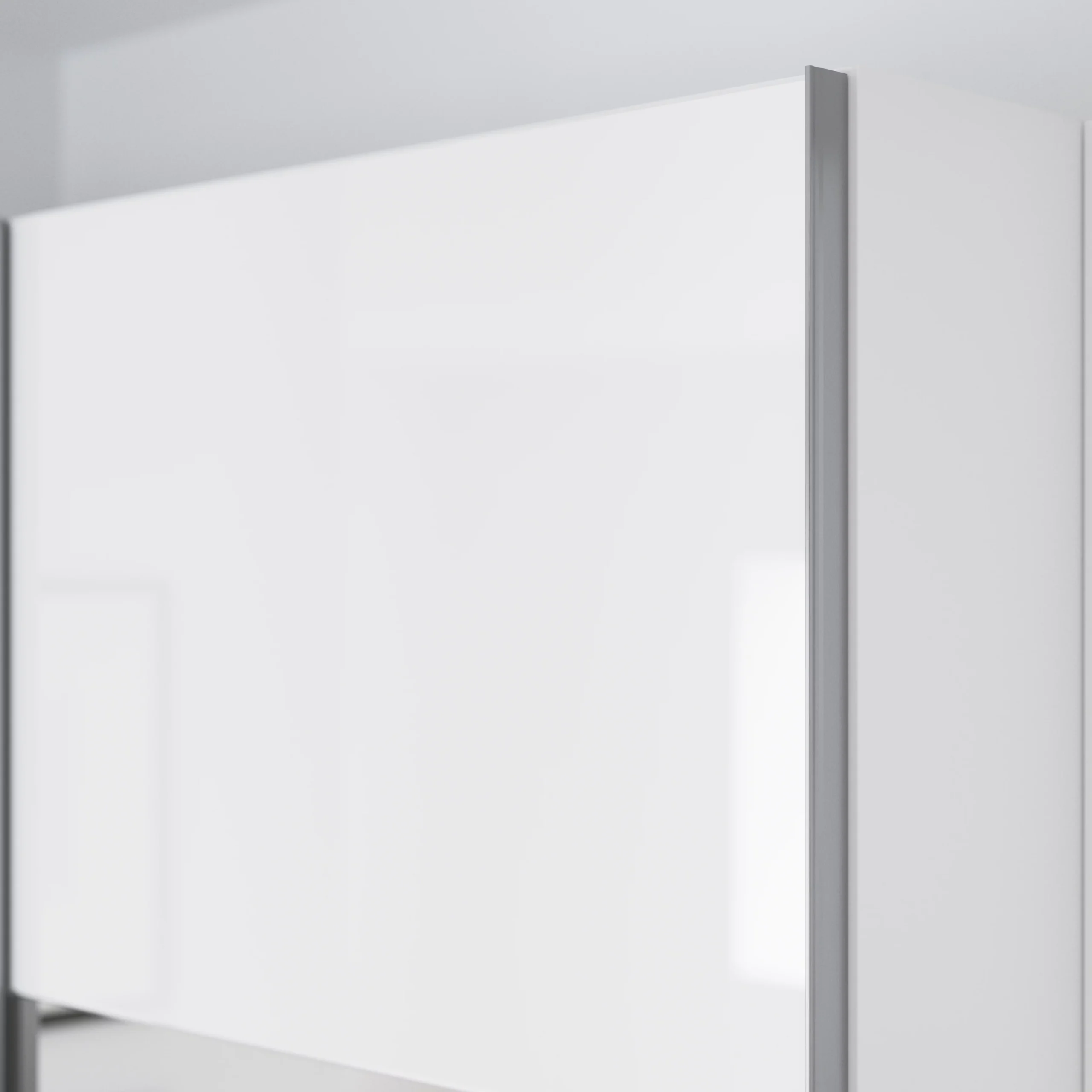 Atomia Gloss White Sliding Wardrobe Door (H)560mm (W)737mm, Pack Of 4 7 Atomia Gloss White Sliding Wardrobe Door (H)560mm (W)737mm, Pack Of 4 - Image 5
