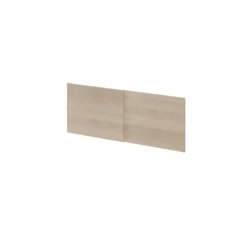 Atomia Matt Oak Effect Sliding Wardrobe Door (H)560mm (W)737mm, Pack Of 4