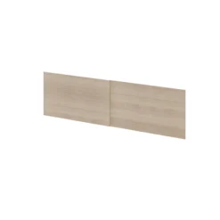 Atomia Matt Oak Effect Sliding Wardrobe Door (H)560mm (W)987mm, Pack Of 4
