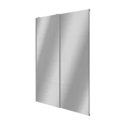 Atomia Mirrored 2 Door Sliding Wardrobe Door Kit (H)2250mm (W)1500mm 8 Atomia Mirrored 2 Door Sliding Wardrobe Door Kit (H)2250mm (W)1500mm -Trade point atomia mirrored 2 door sliding wardrobe door kit h 2250mm w 1500mm5059340103105 22c
