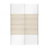 Atomia White Oak Effect High Gloss 2 Door Sliding Wardrobe Door Kit (H)2250mm (W)1500mm 2 Atomia White Oak Effect High Gloss 2 Door Sliding Wardrobe Door Kit (H)2250mm (W)1500mm -Trade point atomia white oak effect high gloss 2 door sliding wardrobe door kit h 2250mm w 1500mm5059340103211 21c