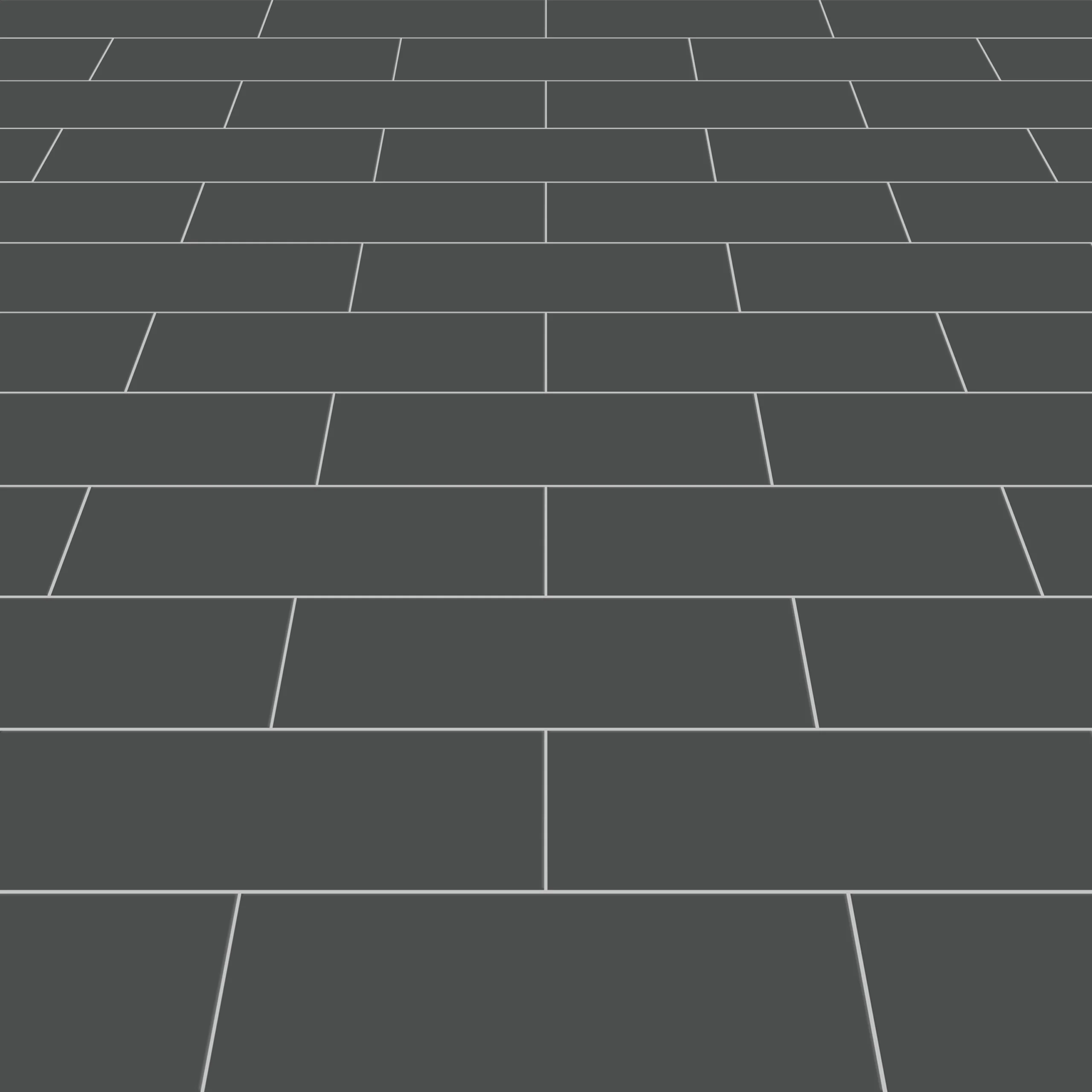 Glina Anthracite Gloss Ceramic Wall Tile, Pack Of 34, (L)297mm (W)97mm 7 Glina Anthracite Gloss Ceramic Wall Tile, Pack Of 34, (L)297mm (W)97mm - Image 5