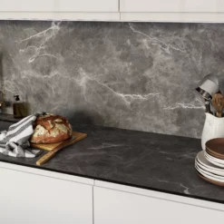GoodHome 12mm Nepeta Matt Grey Soapstone Effect Paper & Resin Square Edge Kitchen Worktop, (L)3000mm 10 GoodHome 12mm Nepeta Matt Grey Soapstone Effect Paper & Resin Square Edge Kitchen Worktop, (L)3000mm -Trade point goodhome 12mm nepeta matt grey soapstone effect paper resin square edge kitchen worktop l 3000mm5059340483306 01i