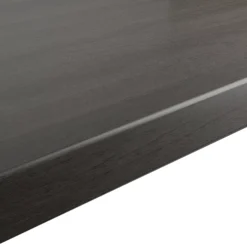 GoodHome 38mm Kabsa Matt Grey Oak Effect Laminate & Particle Board Post-formed Kitchen Breakfast Bar, (L)2000mm