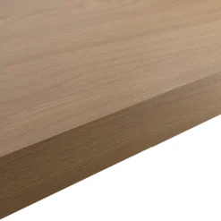 GoodHome 38mm Kala Matt Brown Oak Effect Laminate & Particle Board Square Edge Kitchen Breakfast Bar, (L)2000mm