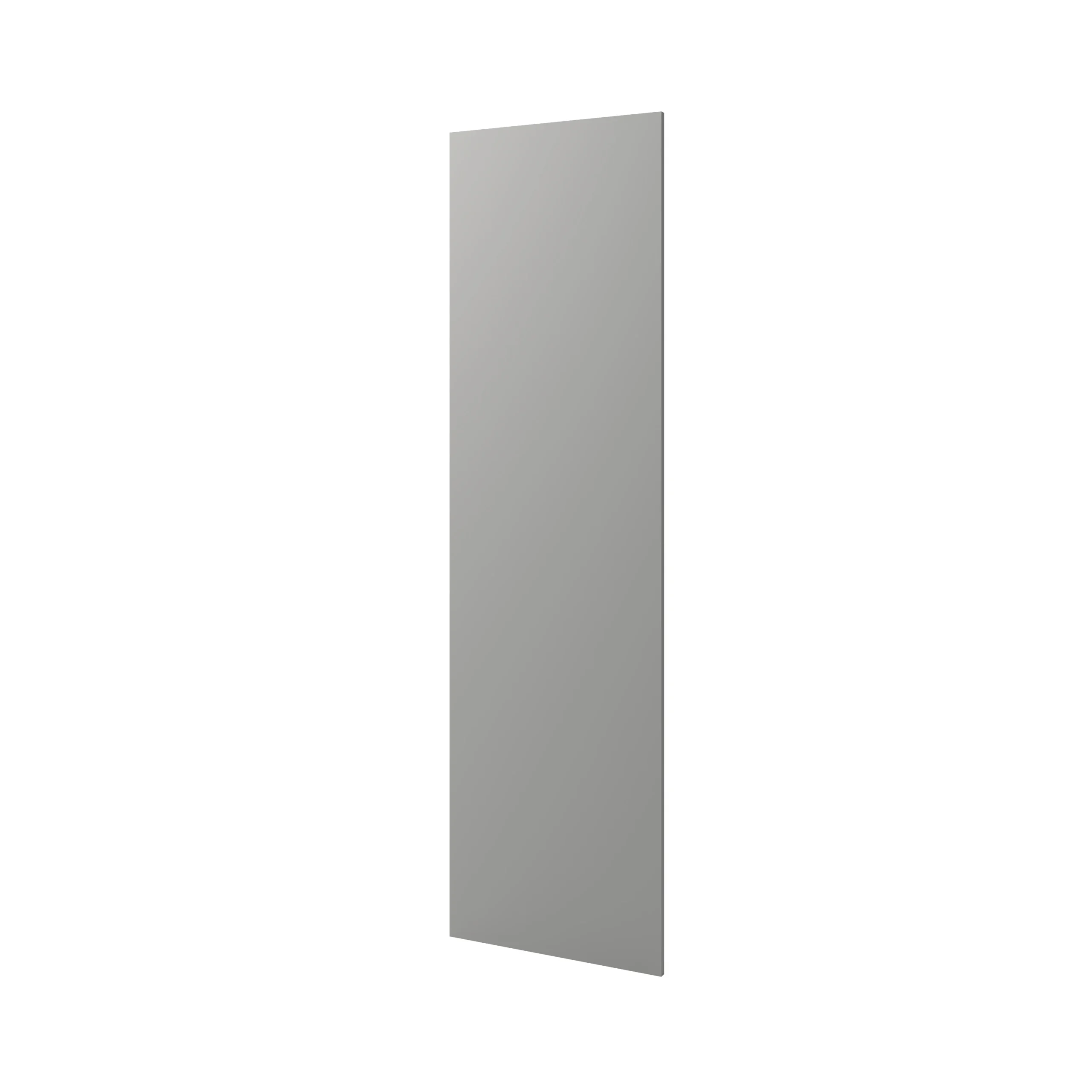 GoodHome Alisma High Gloss Grey Slab Standard End Panel (H)2010mm (W)570mm, Pair 4 GoodHome Alisma High Gloss Grey Slab Standard End Panel (H)2010mm (W)570mm, Pair - Image 2