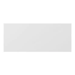 GoodHome Alisma Innovo Handleless Gloss White Slab Full Height Drawer Front, Bridging Door & Bi Fold Door, (W)800mm (H)340mm (T)18mm