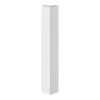 GoodHome Alisma Innovo Handleless Gloss White Slab Standard Corner Post, (W)48mm (H)340mm 2 GoodHome Alisma Innovo Handleless Gloss White Slab Standard Corner Post, (W)48mm (H)340mm -Trade point goodhome alisma innovo handleless gloss white slab standard corner post w 48mm h 340mm5059340262659 01c