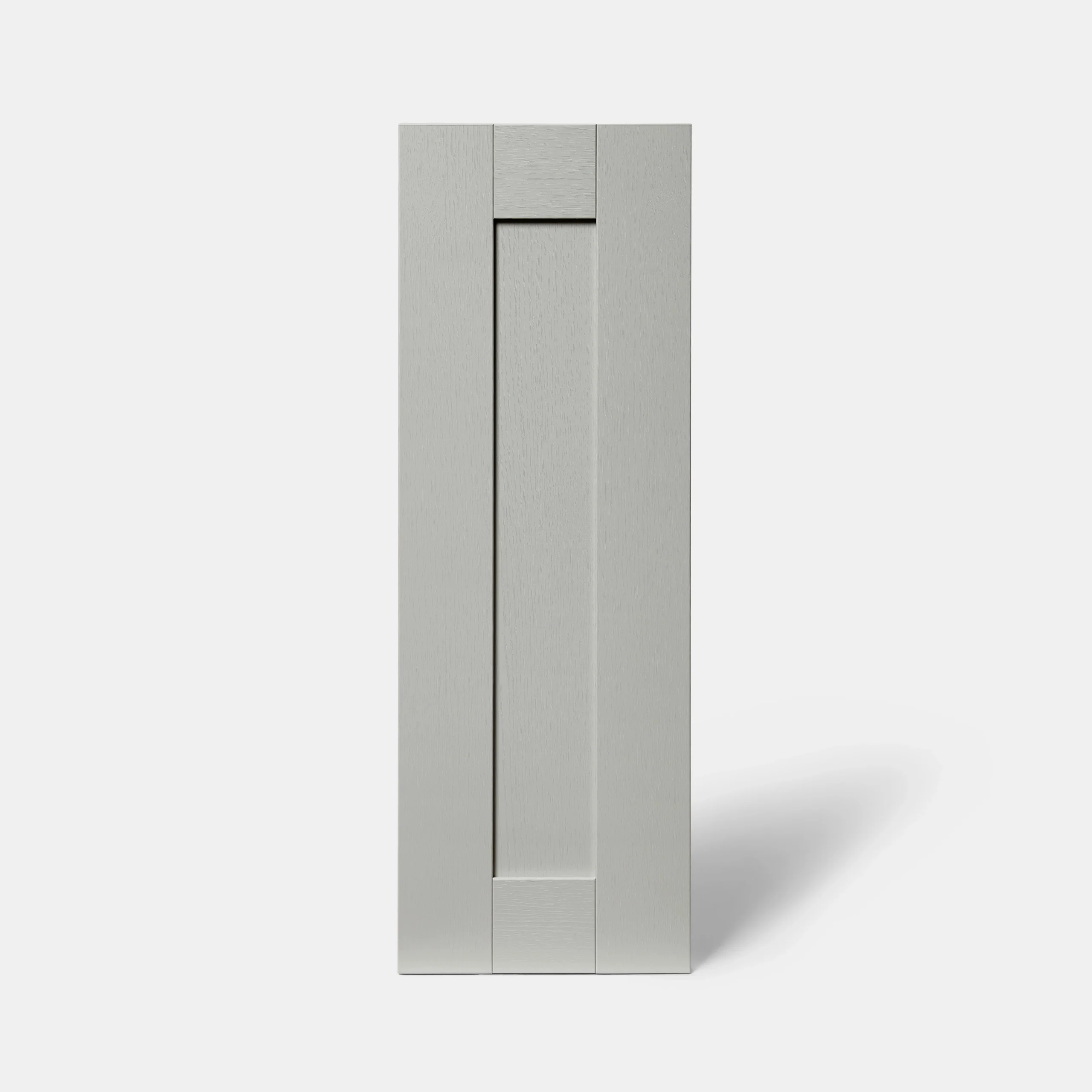 GoodHome Alpinia Matt Grey Painted Wood Effect Shaker Highline Cabinet Door (W)250mm (H)715mm (T)18mm 5 GoodHome Alpinia Matt Grey Painted Wood Effect Shaker Highline Cabinet Door (W)250mm (H)715mm (T)18mm - Image 3