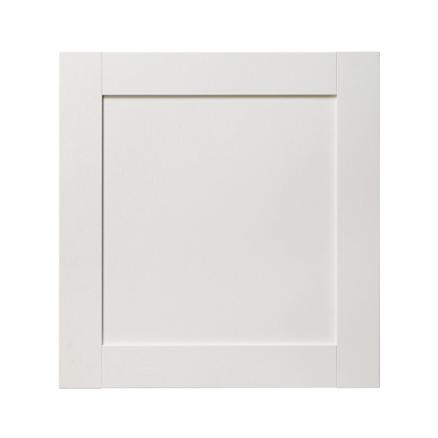 GoodHome Alpinia Matt Ivory Painted Wood Effect Shaker Appliance Cabinet Door (W)600mm (H)626mm (T)18mm 3 GoodHome Alpinia Matt Ivory Painted Wood Effect Shaker Appliance Cabinet Door (W)600mm (H)626mm (T)18mm