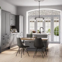 GoodHome Alpinia Matt Slate Grey Painted Wood Effect Shaker Highline Cabinet Door (W)300mm (H)715mm (T)18mm 20 GoodHome Alpinia Matt Slate Grey Painted Wood Effect Shaker Highline Cabinet Door (W)300mm (H)715mm (T)18mm -Trade point goodhome alpinia matt slate grey painted wood effect shaker highline cabinet door w 300mm h 715mm t 18mm5059340129648 11i
