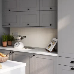 GoodHome Alpinia Matt Slate Grey Painted Wood Effect Shaker Highline Cabinet Door (W)300mm (H)715mm (T)18mm 17 GoodHome Alpinia Matt Slate Grey Painted Wood Effect Shaker Highline Cabinet Door (W)300mm (H)715mm (T)18mm -Trade point goodhome alpinia matt slate grey painted wood effect shaker highline cabinet door w 300mm h 715mm t 18mm5059340129648 12i