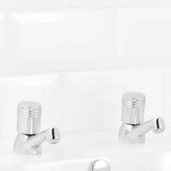 GoodHome Annagh Contemporary Basin Pillar Tap 12 GoodHome Annagh Contemporary Basin Pillar Tap -Trade point goodhome annagh contemporary basin pillar tap3663602662365 03bq