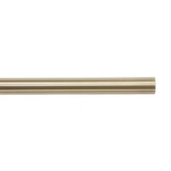 GoodHome Antiki Antique Brass Effect Curtain Pole, (L)2m (Dia)28mm