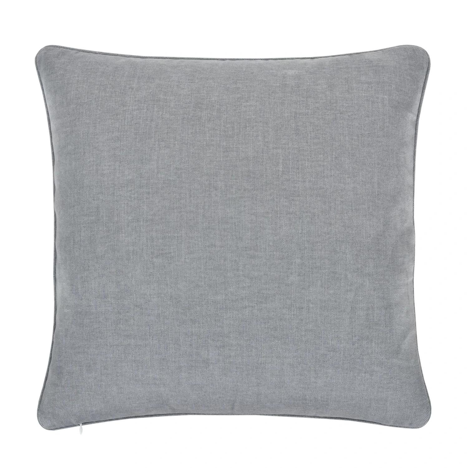 GoodHome Arntzen Grey Plain Indoor Cushion (L)55cm X (W)55cm 3 GoodHome Arntzen Grey Plain Indoor Cushion (L)55cm X (W)55cm