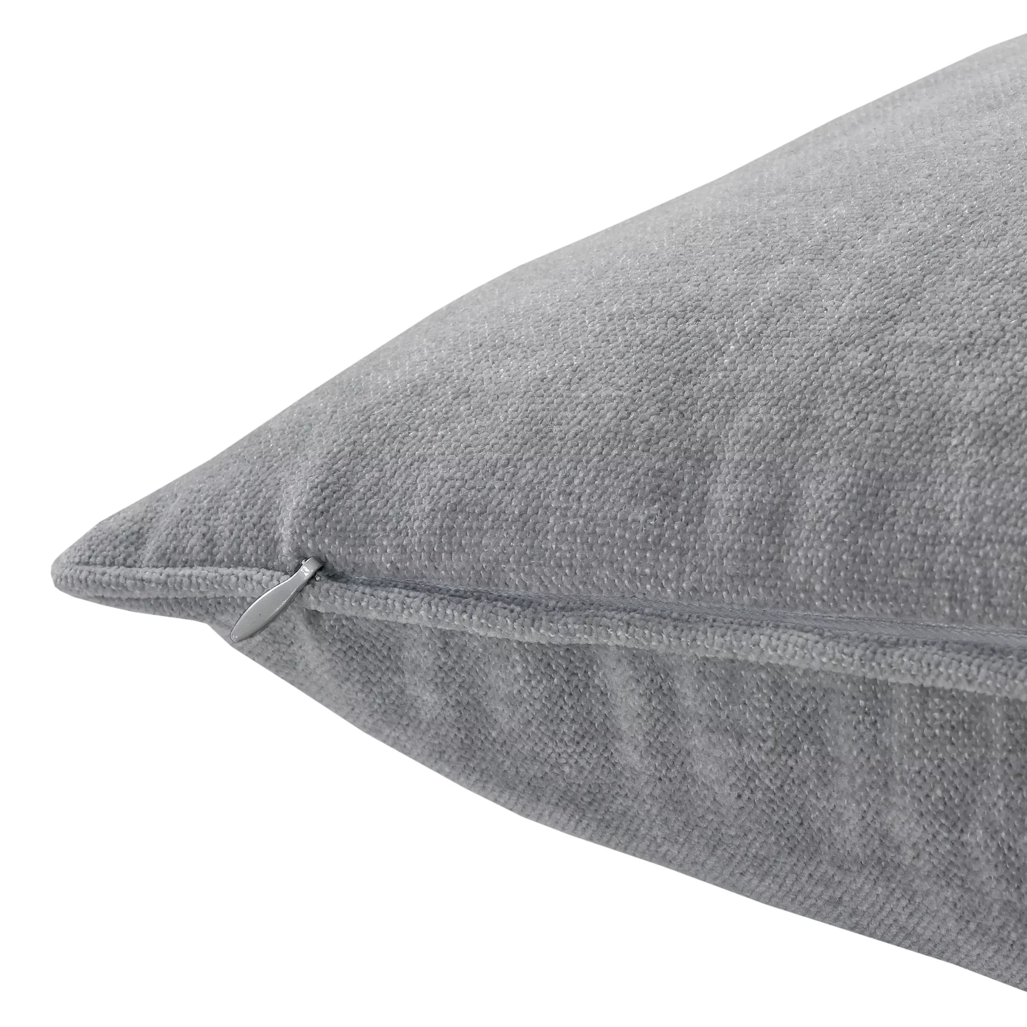 GoodHome Arntzen Grey Plain Indoor Cushion (L)55cm X (W)55cm 6 GoodHome Arntzen Grey Plain Indoor Cushion (L)55cm X (W)55cm - Image 4
