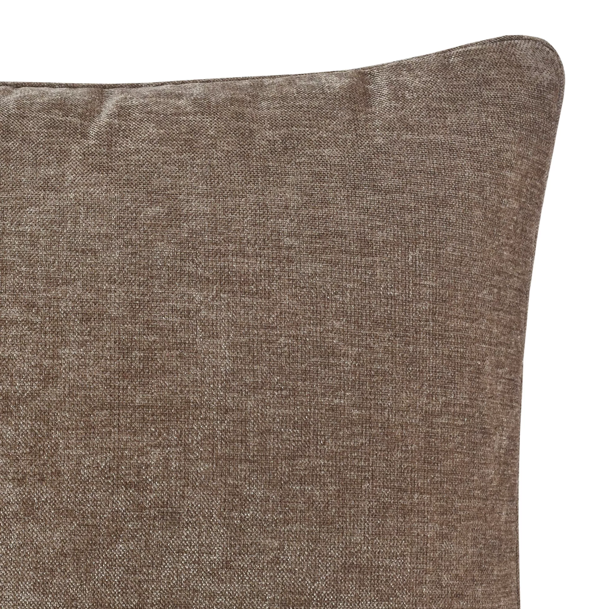 GoodHome Arntzen Taupe Plain Indoor Cushion (L)55cm X (W)55cm 5 GoodHome Arntzen Taupe Plain Indoor Cushion (L)55cm X (W)55cm - Image 3