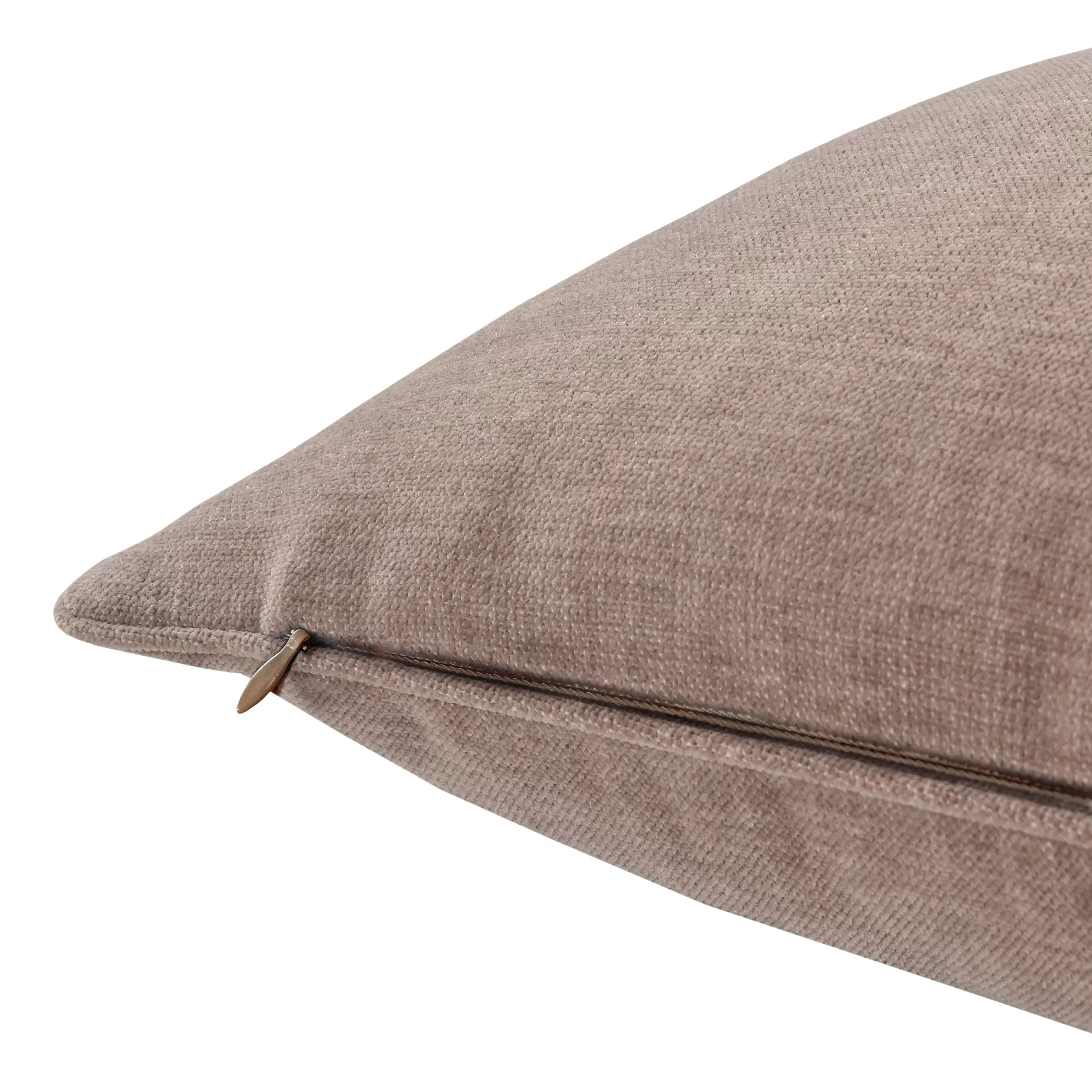 GoodHome Arntzen Taupe Plain Indoor Cushion (L)55cm X (W)55cm 6 GoodHome Arntzen Taupe Plain Indoor Cushion (L)55cm X (W)55cm - Image 4