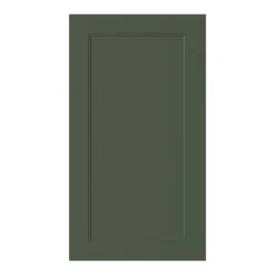 GoodHome Artemisia Matt Dark Green Shaker Tall Wall Cabinet Door (W)500mm (H)895mm (T)18mm