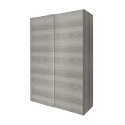 GoodHome Atomia Freestanding Grey Oak Effect Medium Double Sliding Door Wardrobe (H)2250mm (W)1500mm (D)635mm 10 GoodHome Atomia Freestanding Grey Oak Effect Medium Double Sliding Door Wardrobe (H)2250mm (W)1500mm (D)635mm -Trade point goodhome atomia freestanding grey oak effect medium double sliding door wardrobe h 2250mm w 1500mm d 635mm5059340101859 22c