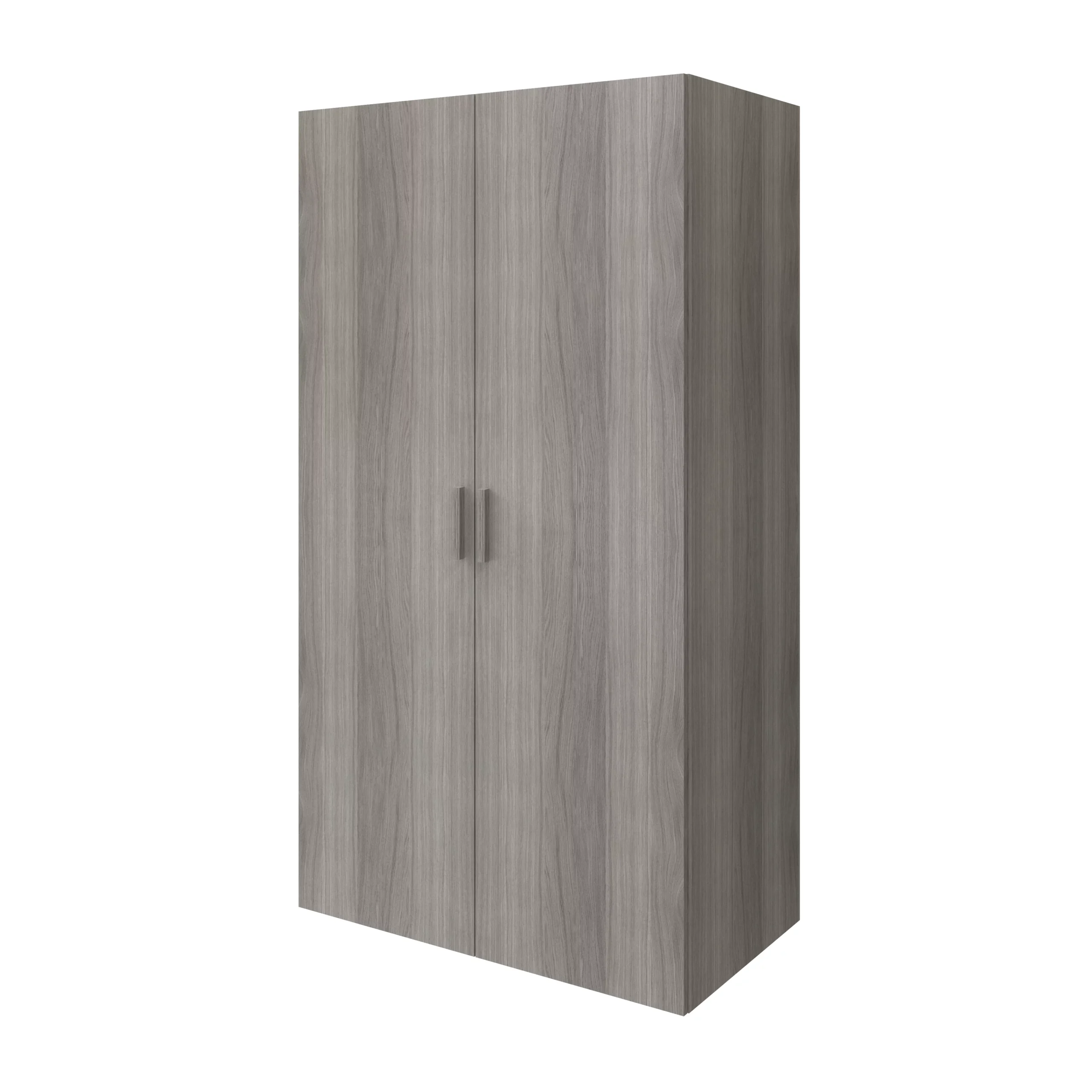 GoodHome Atomia Freestanding Matt Grey Oak Effect 2 Door Medium Wardrobe 5 GoodHome Atomia Freestanding Matt Grey Oak Effect 2 Door Medium Wardrobe - Image 3