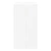 GoodHome Atomia Freestanding Matt White 2 Door Medium Wardrobe (D)580mm