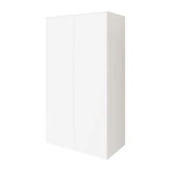 GoodHome Atomia Freestanding Matt White 2 Door Medium Wardrobe (D)580mm 12 GoodHome Atomia Freestanding Matt White 2 Door Medium Wardrobe (D)580mm -Trade point goodhome atomia freestanding matt white 2 door medium wardrobe d 580mm5059340103020 22c