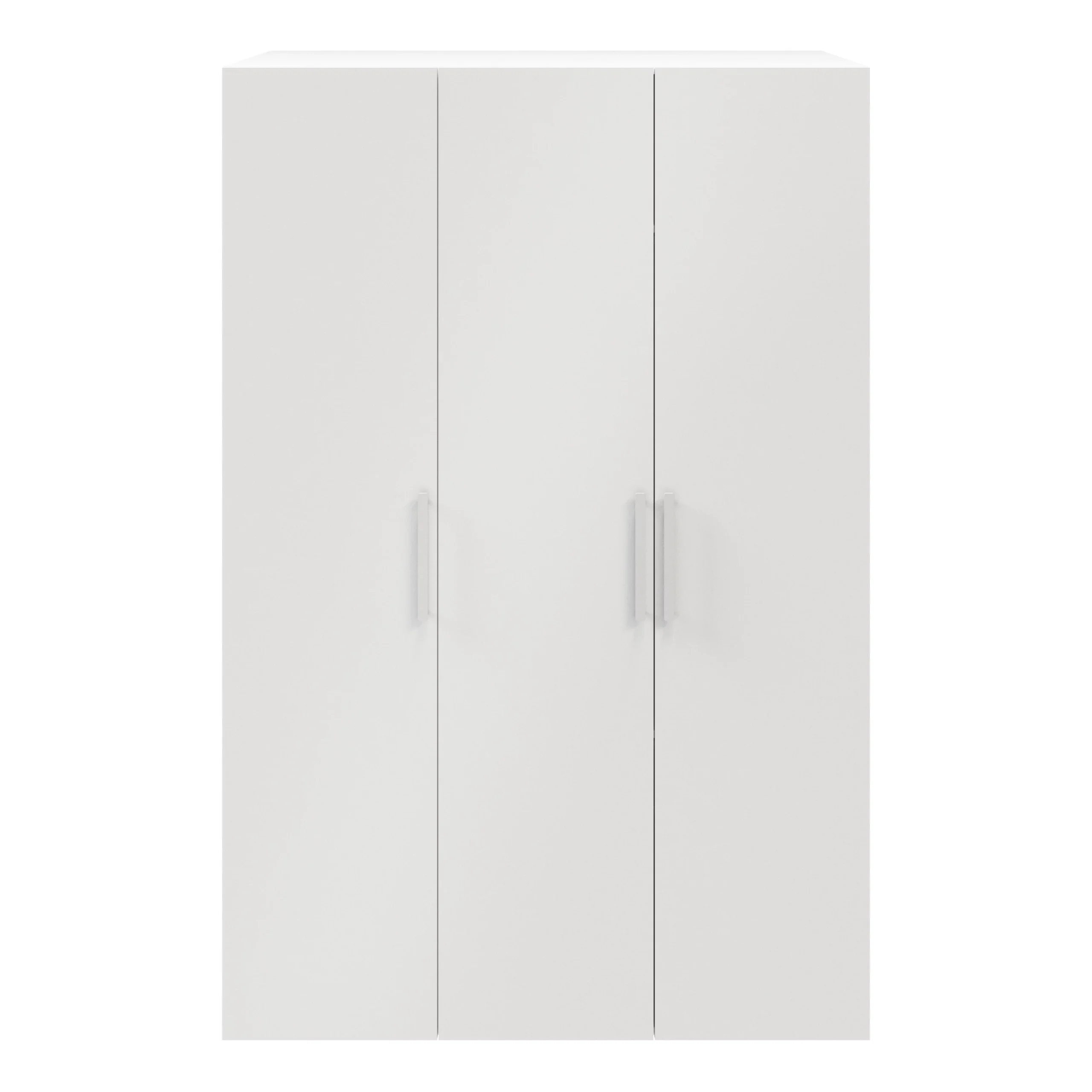 GoodHome Atomia Freestanding Matt White 3 Door Triple Wardrobe (H)2250mm (W)1500mm (D)580mm 3 GoodHome Atomia Freestanding Matt White 3 Door Triple Wardrobe (H)2250mm (W)1500mm (D)580mm