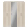 GoodHome Atomia Freestanding Mirrored Matt Oak Effect 5 Door Large Double Wardrobe (H)2250mm (W)750mm (D)580mm 2 GoodHome Atomia Freestanding Mirrored Matt Oak Effect 5 Door Large Double Wardrobe (H)2250mm (W)750mm (D)580mm -Trade point goodhome atomia freestanding mirrored matt oak effect 5 door large double wardrobe h 2250mm w 750mm d 580mm5059340102986 21c