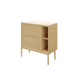 GoodHome Avela Matt Oak Effect Wall Cabinet (W)200mm (H)600mm 22 GoodHome Avela Matt Oak Effect Wall Cabinet (W)200mm (H)600mm -Trade point goodhome avela matt oak effect wall cabinet w 200mm h 600mm5059340017877 61c