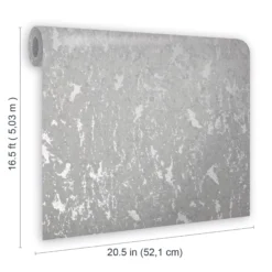 GoodHome Avington Silver Effect Textured Wallpaper 13 GoodHome Avington Silver Effect Textured Wallpaper -Trade point goodhome avington silver effect textured wallpaper5059340410326 02t