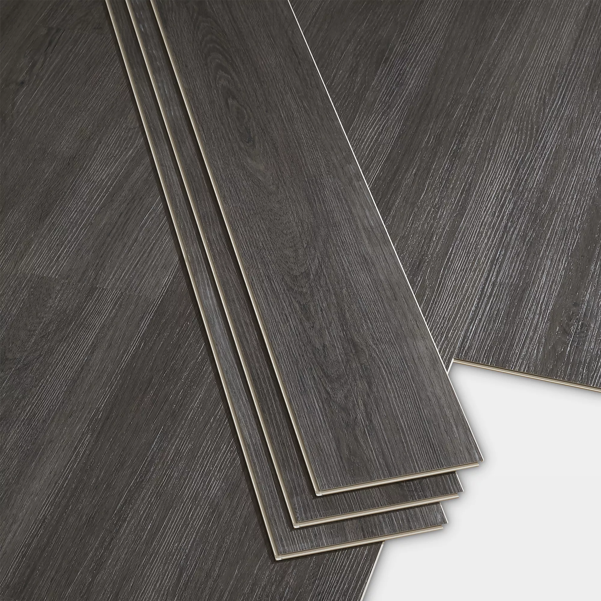 GoodHome Baila Dark Grey Wood Effect Click Flooring Pack Of 12 3 GoodHome Baila Dark Grey Wood Effect Click Flooring Pack Of 12