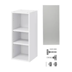 GoodHome Balsamita Matt Grey Slab Wall Kitchen Cabinet (W)300mm (H)720mm 9 GoodHome Balsamita Matt Grey Slab Wall Kitchen Cabinet (W)300mm (H)720mm -Trade point goodhome balsamita matt grey slab wall kitchen cabinet w 300mm h 720mm5059340702148 07c bq