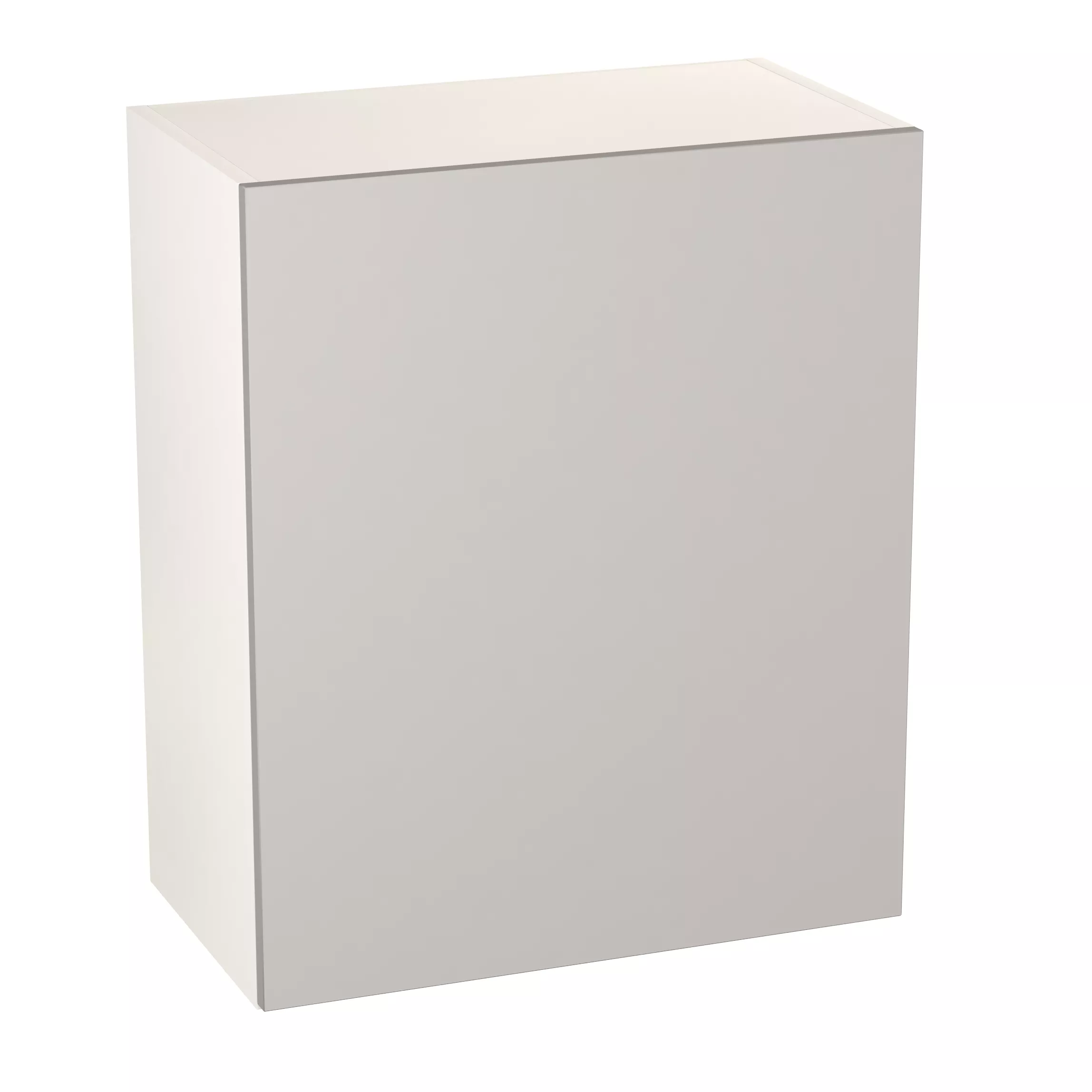 GoodHome Balsamita Matt Grey Slab Wall Kitchen Cabinet (W)600mm (H)720mm 3 GoodHome Balsamita Matt Grey Slab Wall Kitchen Cabinet (W)600mm (H)720mm