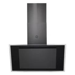 GoodHome Bamia GHAGRE90 Glass Angled Cooker Hood (W)90cm - Black 12 GoodHome Bamia GHAGRE90 Glass Angled Cooker Hood (W)90cm - Black -Trade point goodhome bamia ghagre90 glass angled cooker hood w 90cm black3663602495468 02c bq