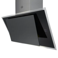 GoodHome Bamia GHAGRE90 Glass Angled Cooker Hood (W)90cm - Black 14 GoodHome Bamia GHAGRE90 Glass Angled Cooker Hood (W)90cm - Black -Trade point goodhome bamia ghagre90 glass angled cooker hood w 90cm black3663602495468 37c bq