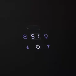 GoodHome Bamia GHAGRO90 Black Glass Round Angled Cooker Hood, (W)90cm 20 GoodHome Bamia GHAGRO90 Black Glass Round Angled Cooker Hood, (W)90cm -Trade point goodhome bamia ghagro90 black glass round angled cooker hood w 90cm3663602434313 36c bq