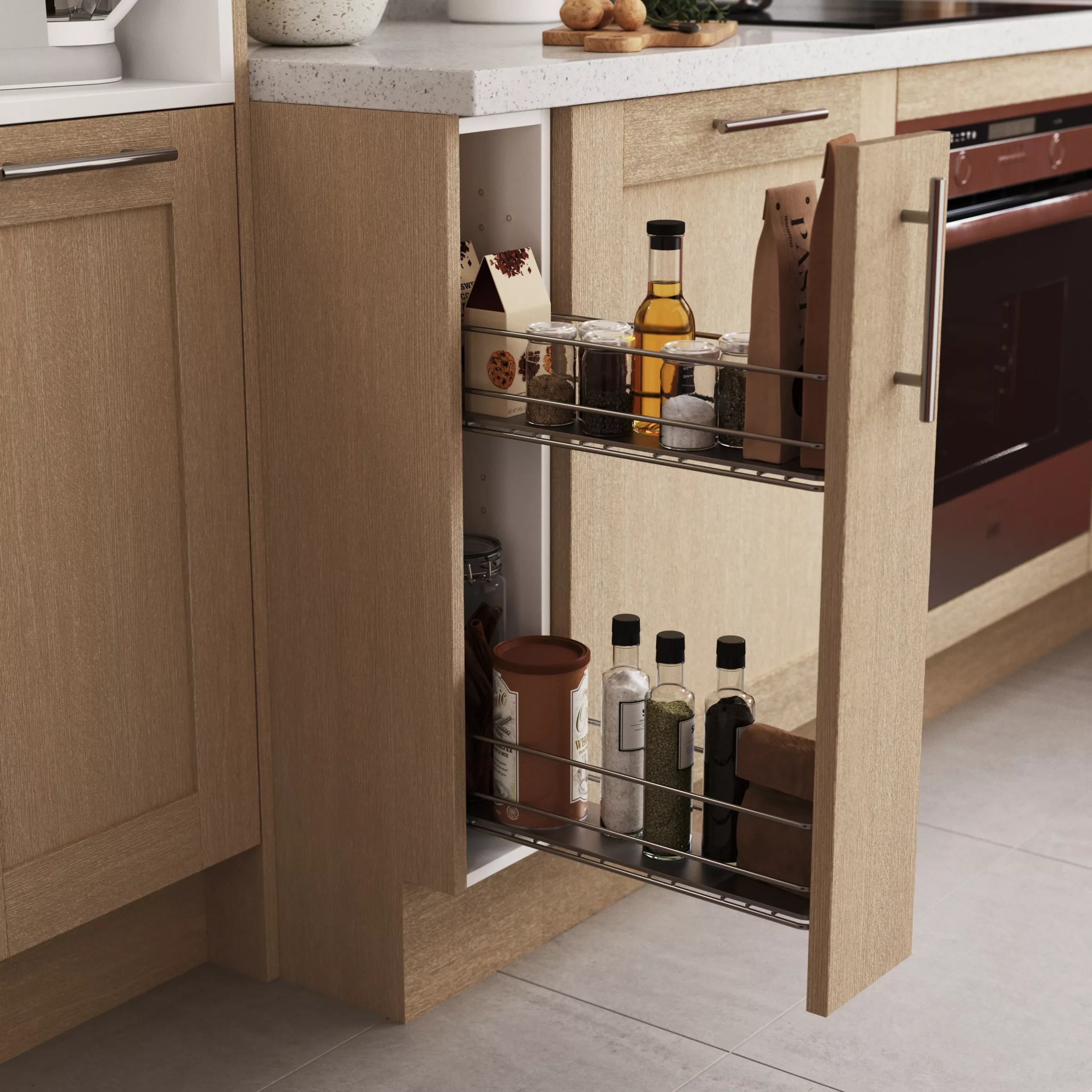 GoodHome Bamia GHAGRO90 Black Glass Round Angled Cooker Hood, (W)90cm 13 GoodHome Bamia GHAGRO90 Black Glass Round Angled Cooker Hood, (W)90cm - Image 11