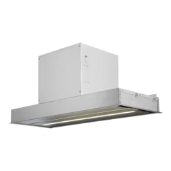 GoodHome Bamia GHIH80 Glass Inset Cooker Hood (W)80cm - Black -Trade point goodhome bamia ghih80 glass inset cooker hood w 80cm black3663602434344 23c bq