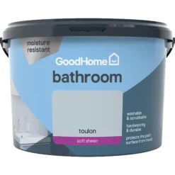 GoodHome Bathroom Toulon Soft Sheen Emulsion Paint, 2.5L 11 GoodHome Bathroom Toulon Soft Sheen Emulsion Paint, 2.5L -Trade point goodhome bathroom toulon soft sheen emulsion paint 2 5l3663602591146 02c