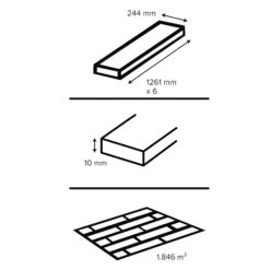 GoodHome Bicester Oak Effect Laminate Flooring, 1.85m² -Trade point goodhome bicester oak effect laminate flooring 1 85m 5059340391311 01t