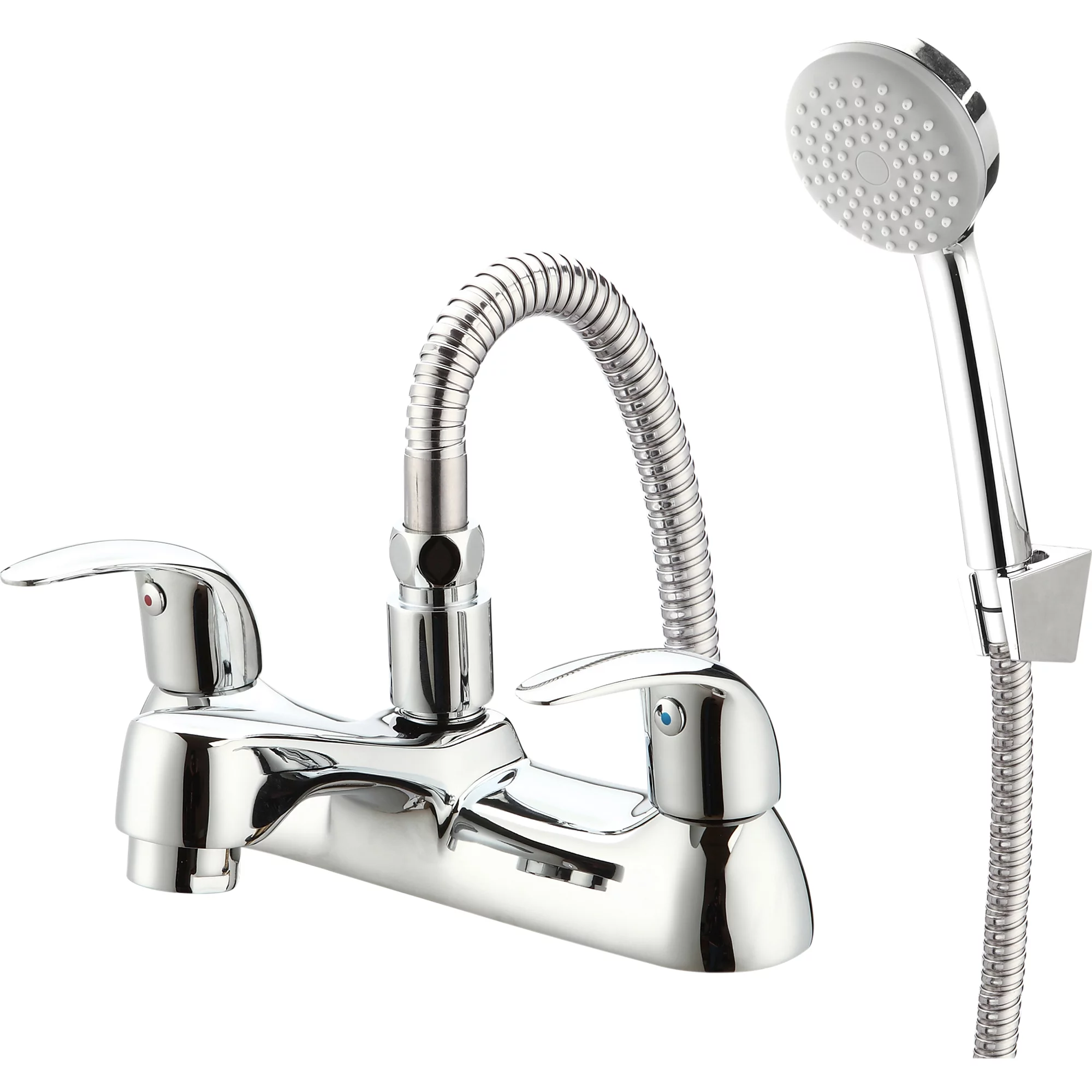 GoodHome Blyth Bath Shower Mixer Tap 3 GoodHome Blyth Bath Shower Mixer Tap