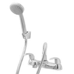 GoodHome Blyth Bath Shower Mixer Tap 9 GoodHome Blyth Bath Shower Mixer Tap -Trade point goodhome blyth bath shower mixer tap3663602665588 01c