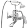 GoodHome Brean Bath Shower Mixer Tap -Trade point goodhome brean bath shower mixer tap3663602665106 01bq