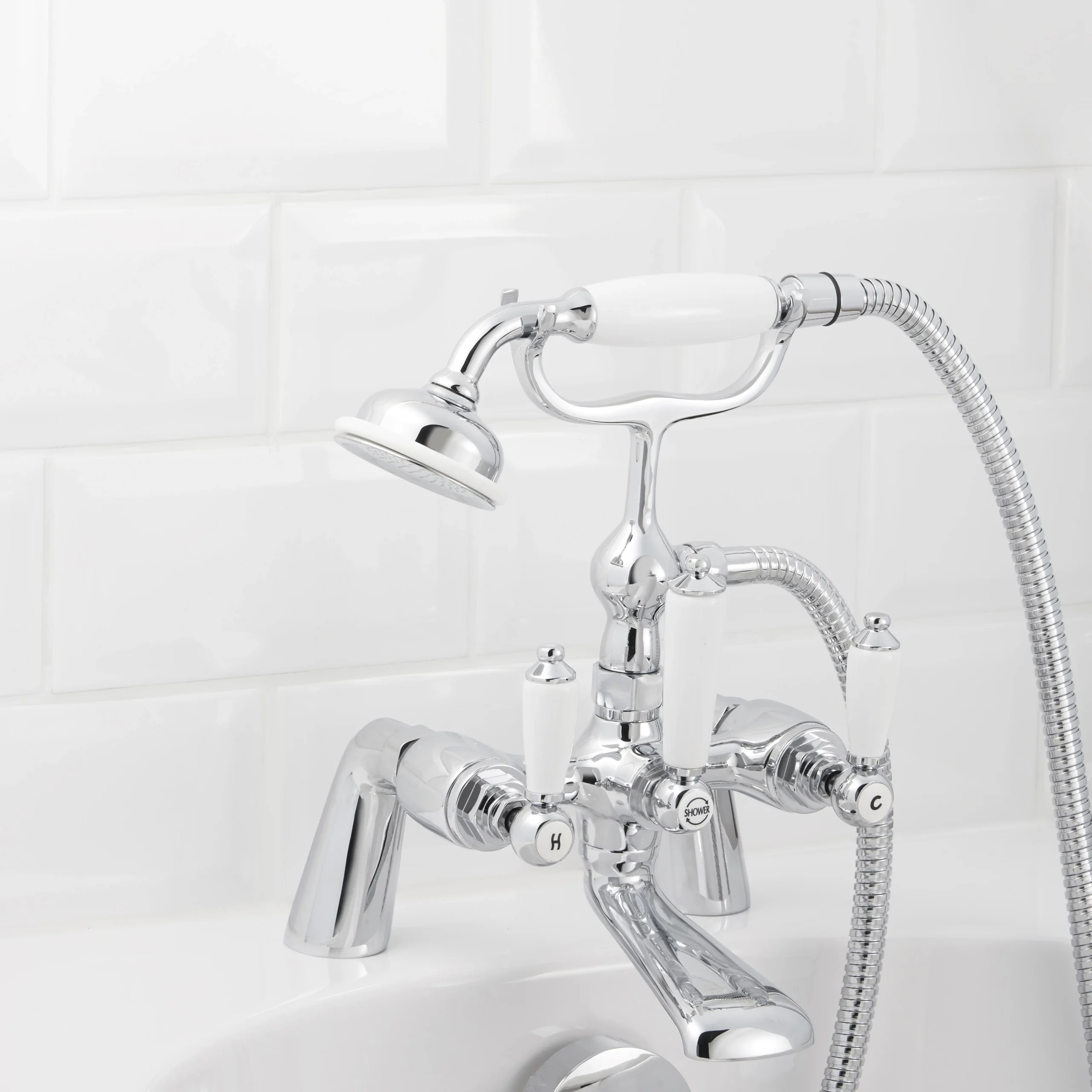 GoodHome Brean Bath Shower Mixer Tap 5 GoodHome Brean Bath Shower Mixer Tap - Image 3