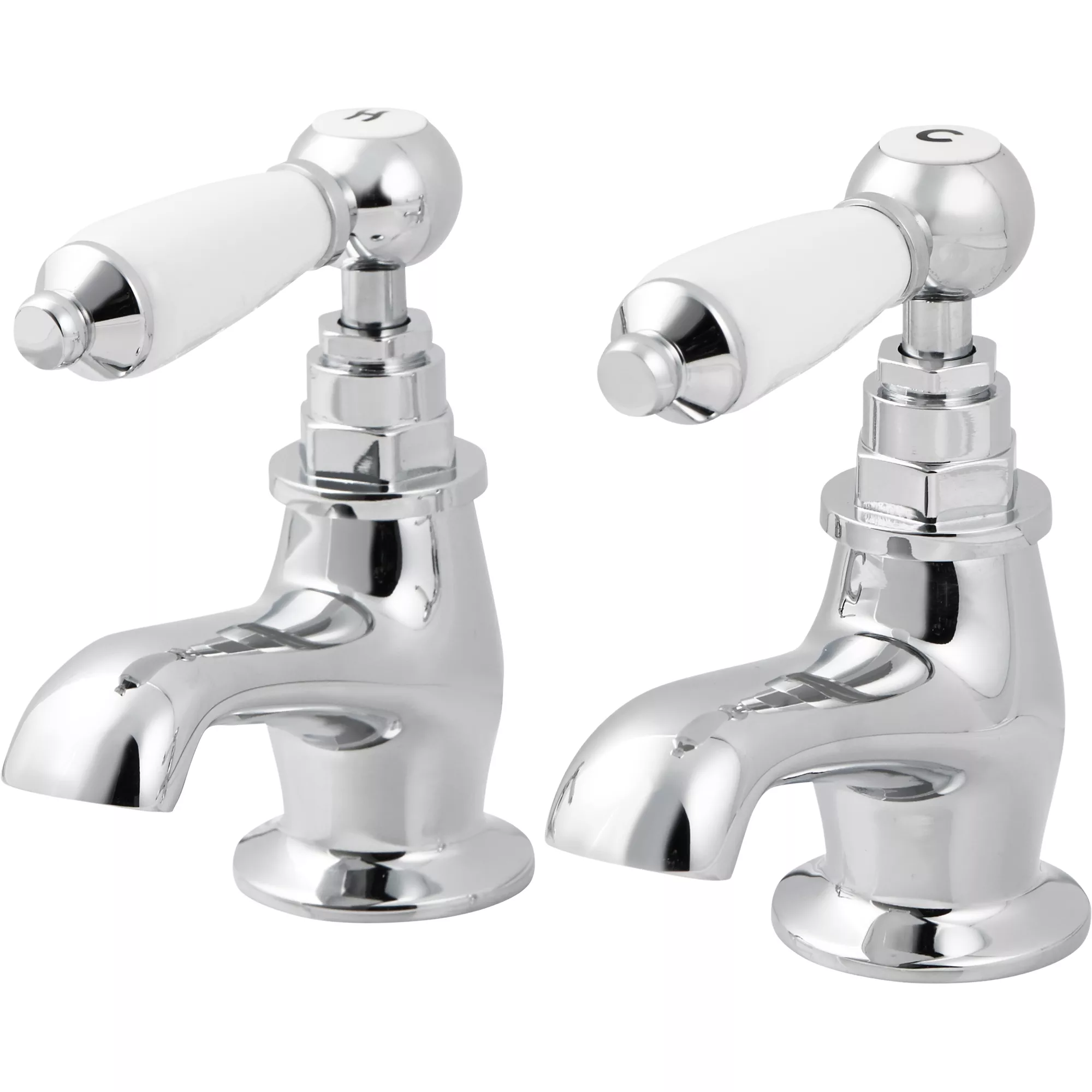 GoodHome Brean Traditional Basin Pillar Tap 3 GoodHome Brean Traditional Basin Pillar Tap